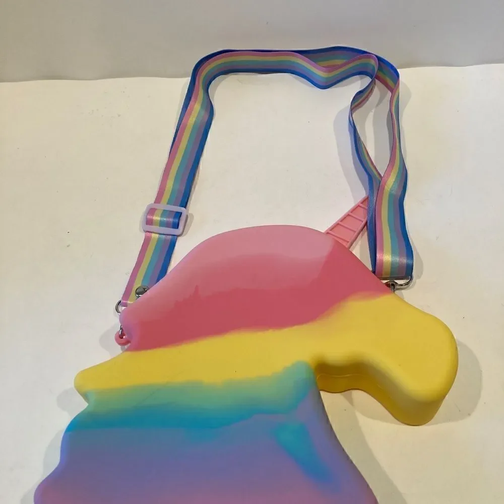 Unicorn Push and Pop it Fidget Toy Crossbody purse